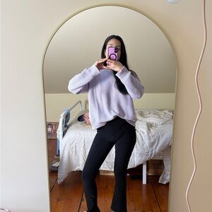 Los Angeles Apparel Black Flare Pants